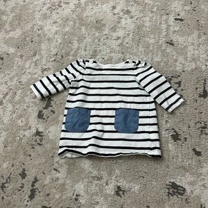 Gap Baby Girl Striped Top Size 0/3 Months